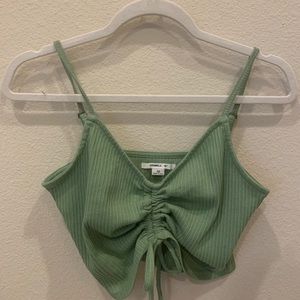 cute green tank top
